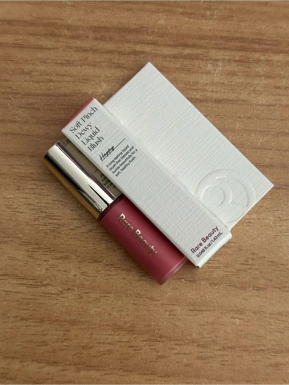 Rare Beauty Soft Pinch Dewy Liquid Blush HAPPY 0.048fl.oz MINI Travel Size